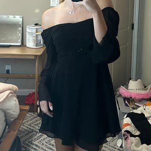 Altar'd State Black Dress